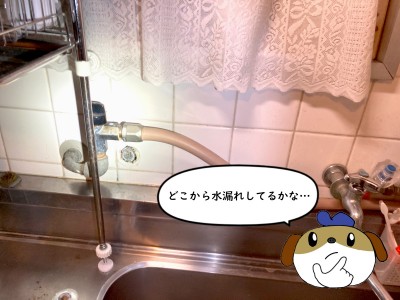 【画像】キッチンを全体的に映した写真です