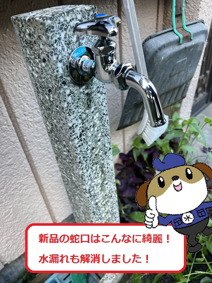 【画像】蛇口交換
