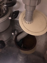 【画像】台所排水部品交換