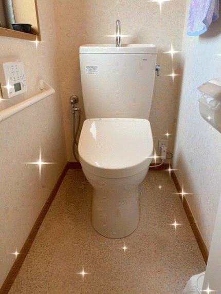 【画像】トイレ交換完了